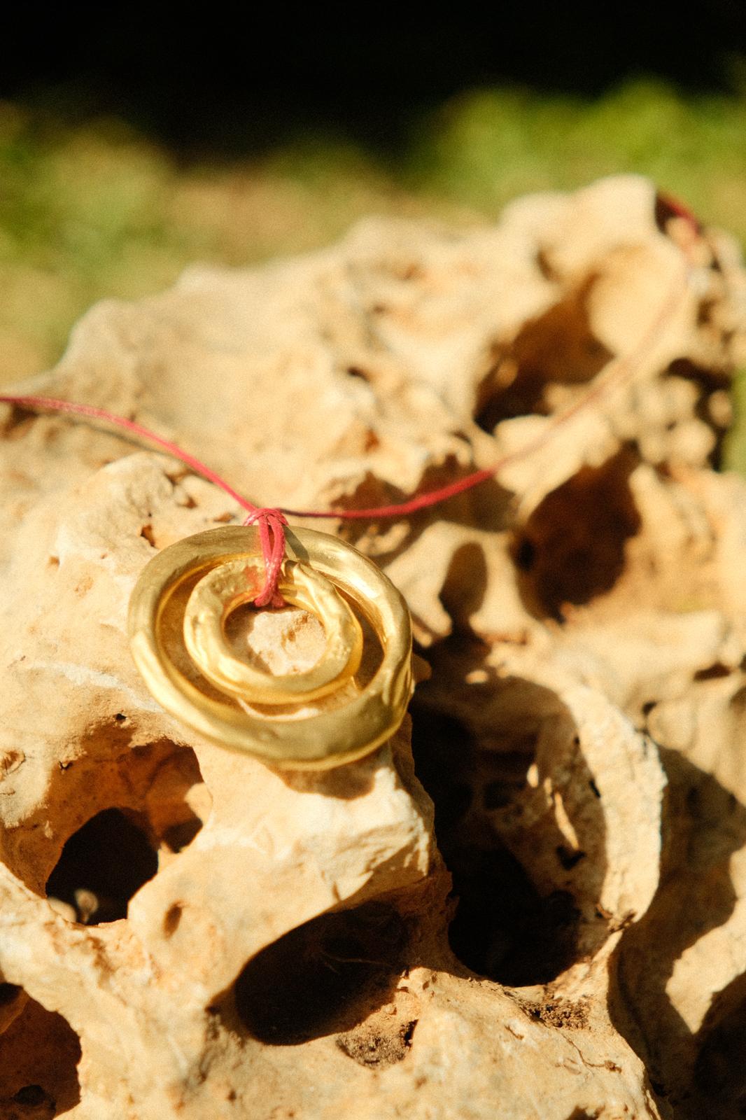 Circle Within Necklace