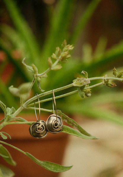 Silver Eyes Earrings