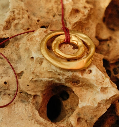 Circle Within Necklace